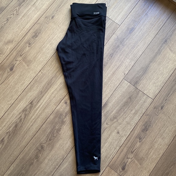 NWOT size Large Pink black leggings - Picture 3 of 4